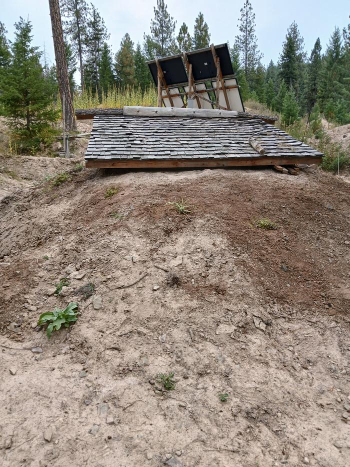 pump house planting