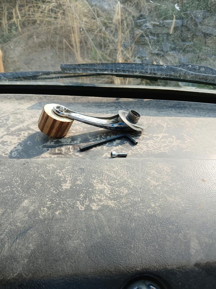 Set it on the dash for now