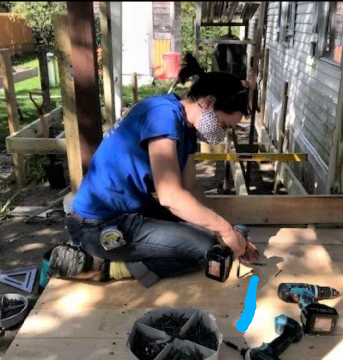 Building wheelchair ramps for the Community in need!