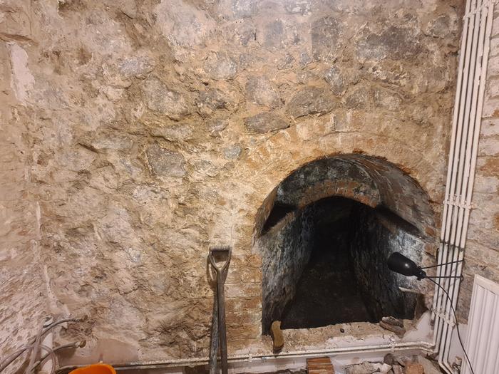 the tunnel