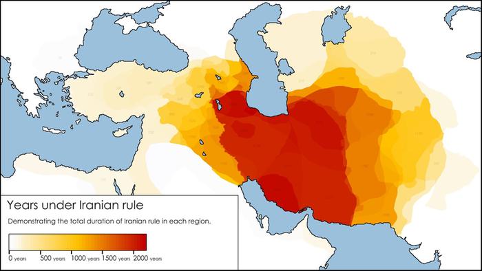 Persian territory over time