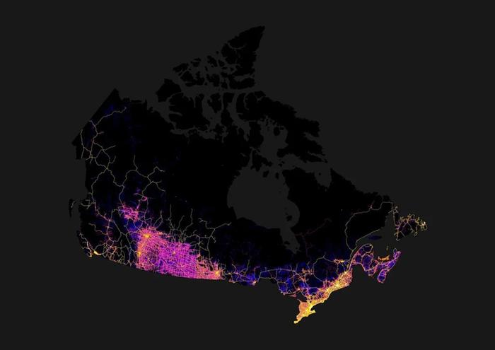 I think this is roads in Canada