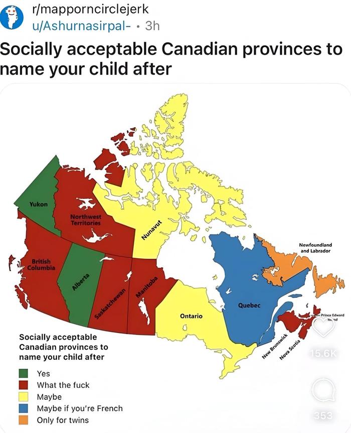 Do Canadian province names make good person names?