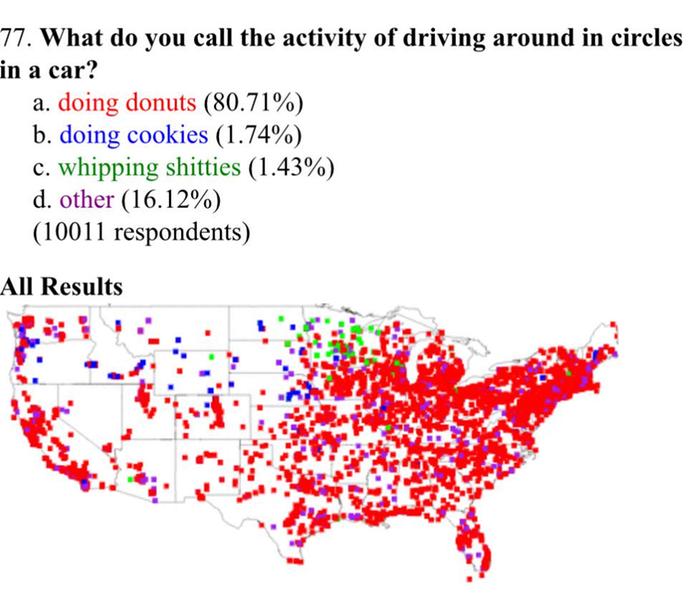 I live in the biggest green blotch, but have never heard of whipping shitties!