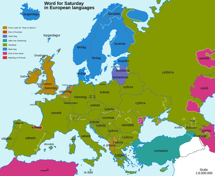 Euro words for Saturday