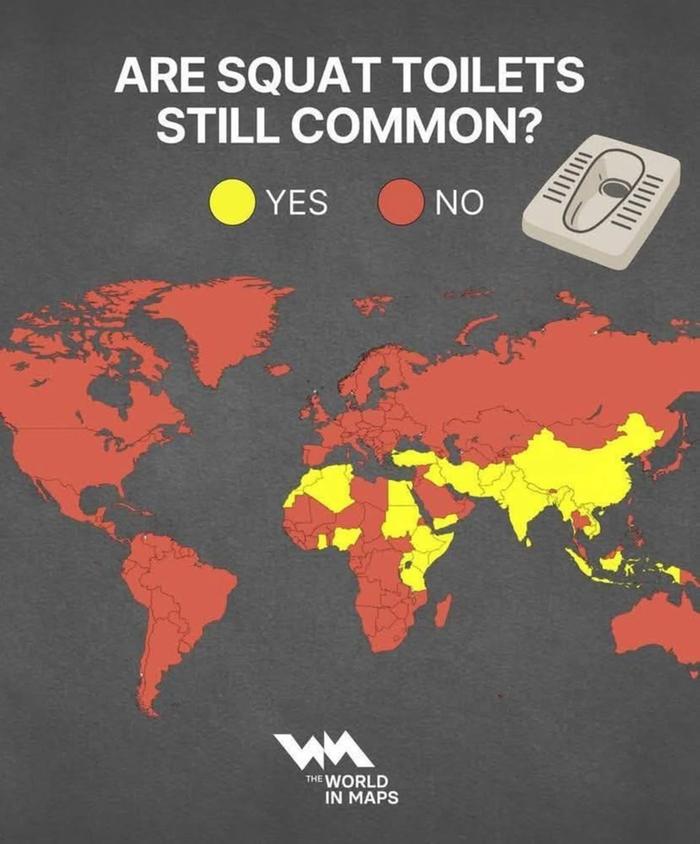 When my wife went to China, this was an adjustment for her!