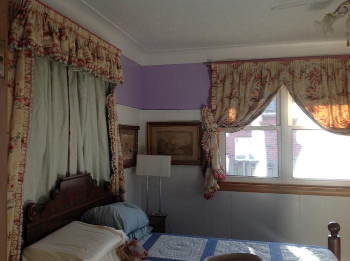 new drapes from reused curtains