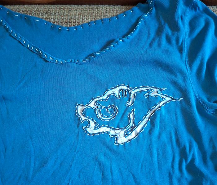 altered t-shirt