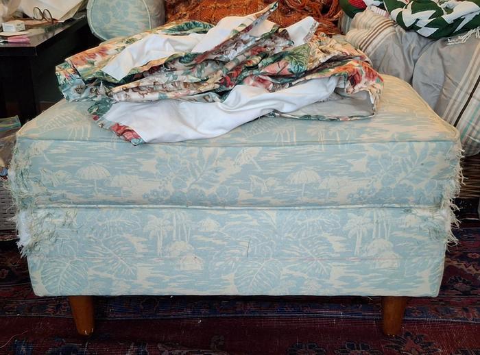 falls removed and ruffles ready for prep