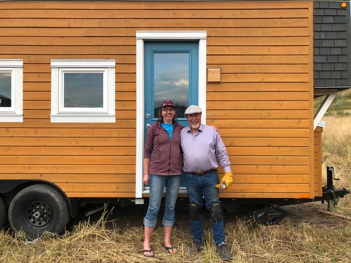 Tiny Home delivery day!