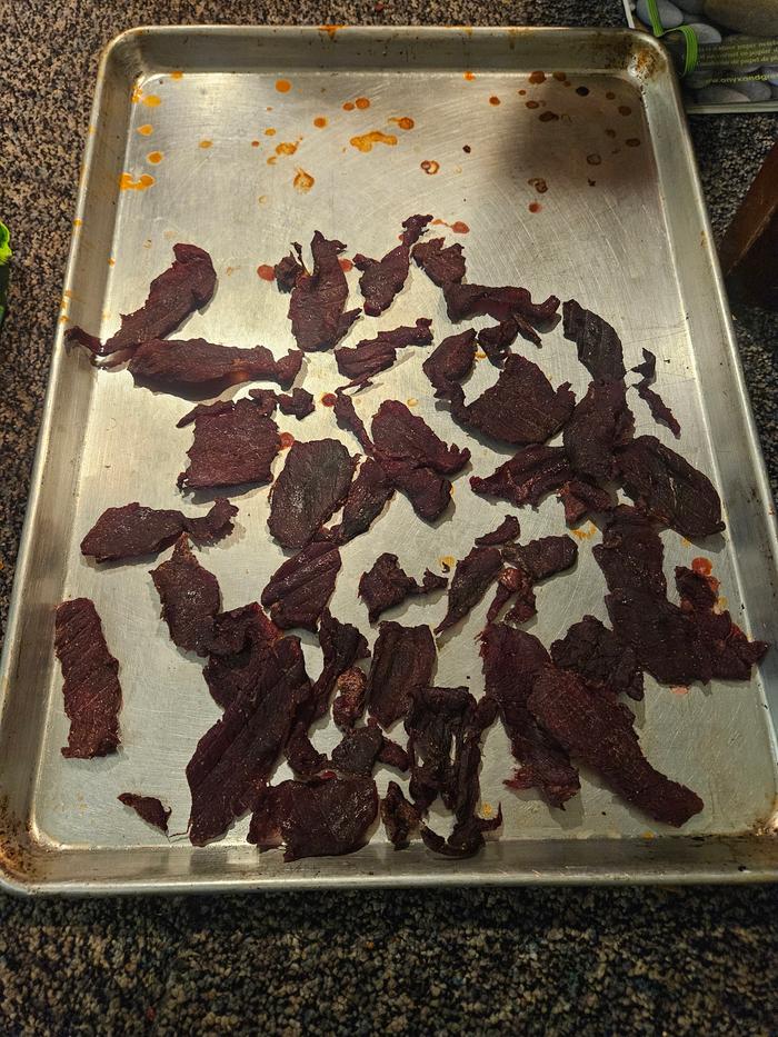 Finished jerky