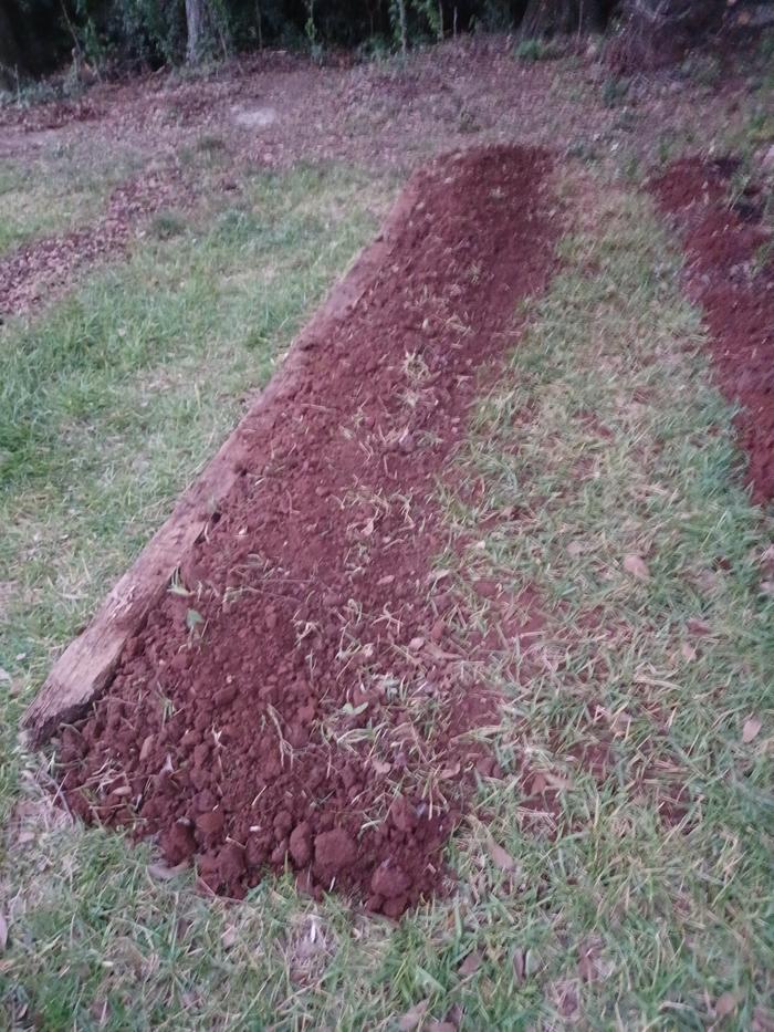 Trench covered