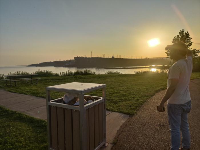 Drive up through Duluth and Two Harbors was beautiful