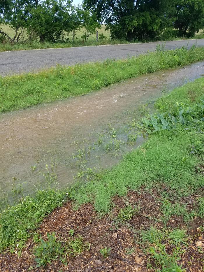 The front ditch
