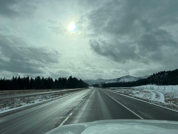 On my way