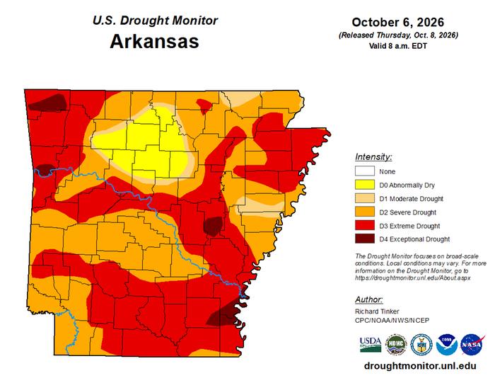 drought map 