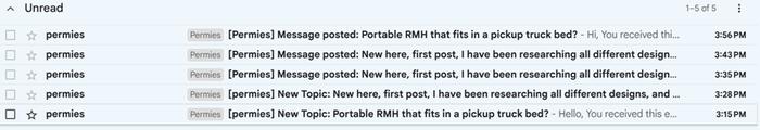 E-Mail inbox