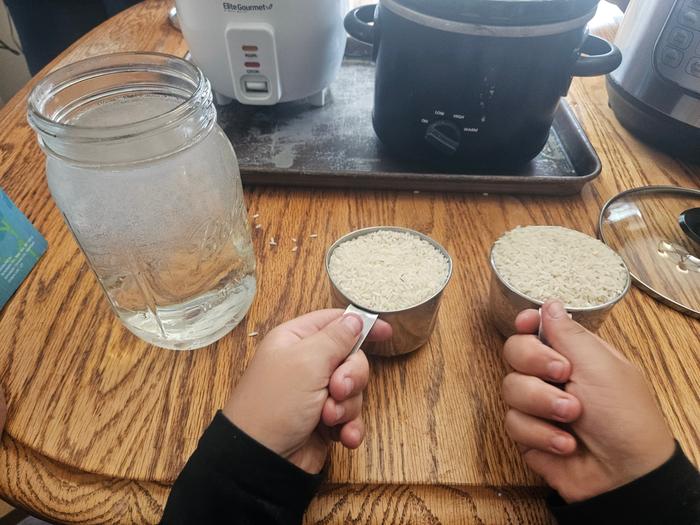 Cooking rice