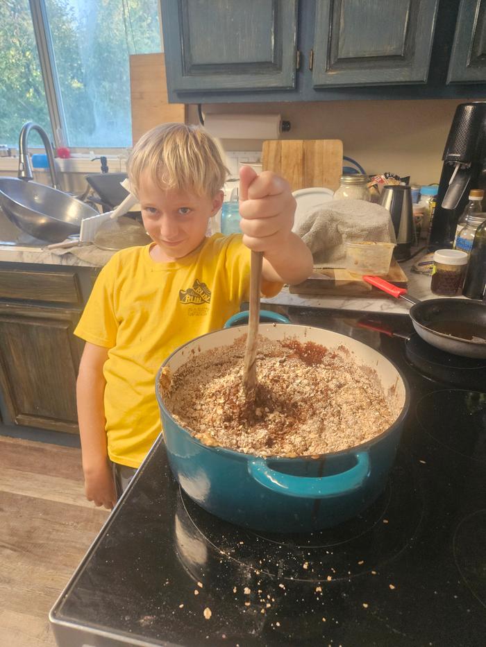 Making cookies!