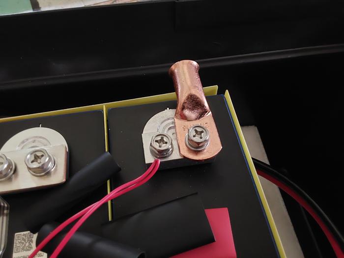 Dual post cell terminal 