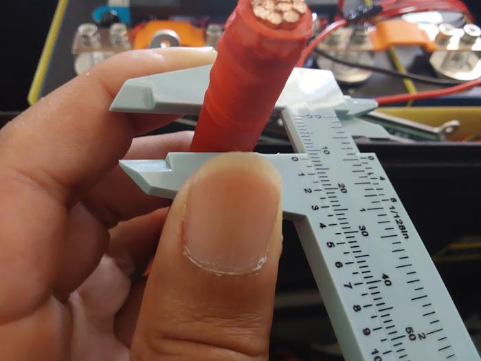 How thick is the cable insulation?