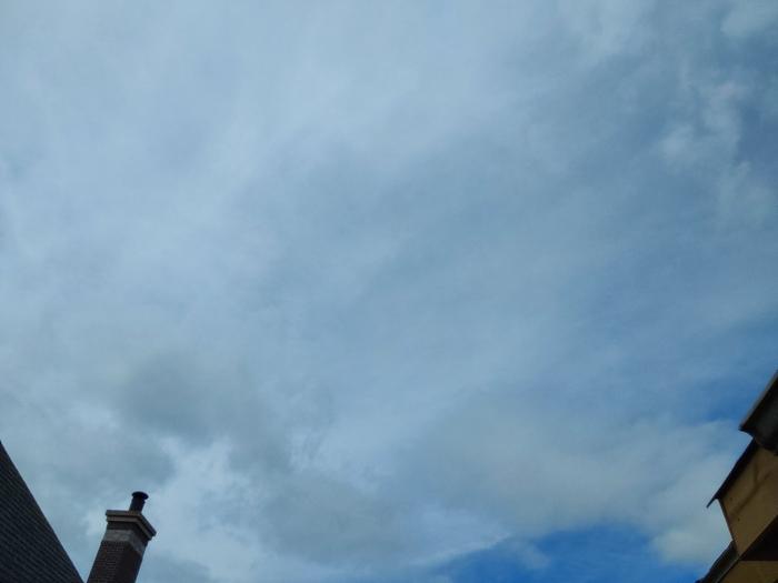 The beautiful skies this morning... 