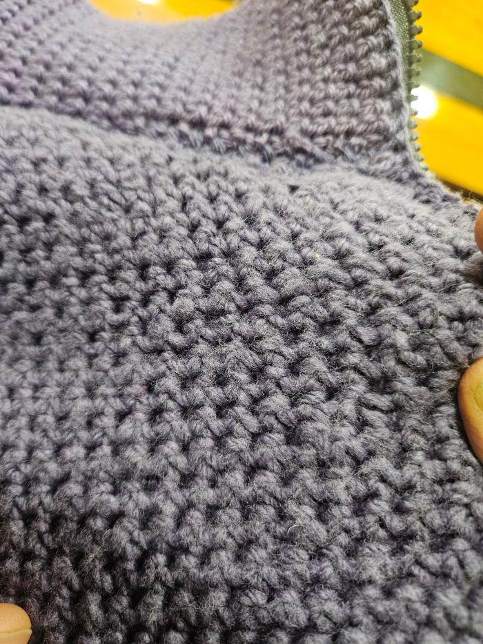 Thermal stich you cant see through. Important for keeping out the breeze!