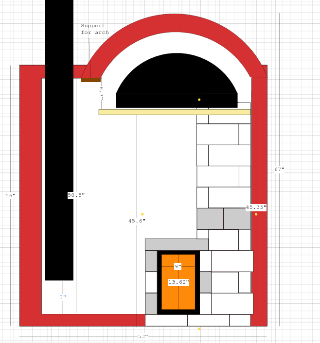 Cut away Elevation view