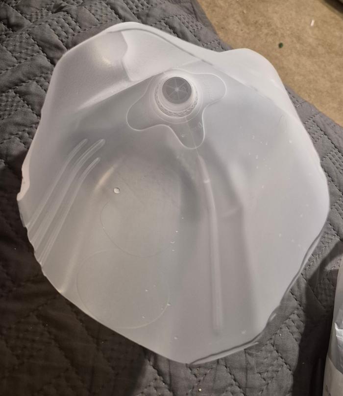Completed scoop
