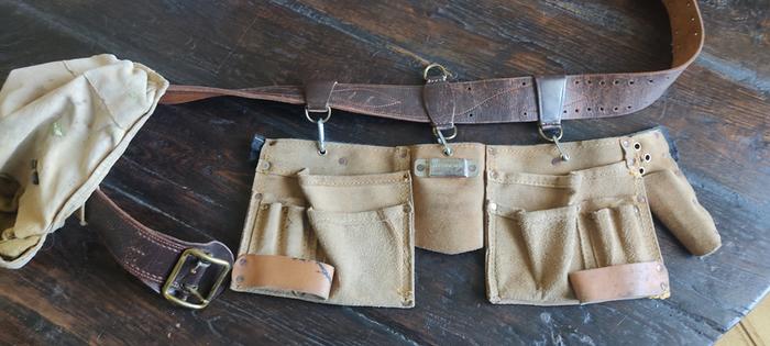mending a tool holster