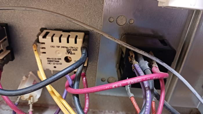 New itfinite switch installed next to an original switch