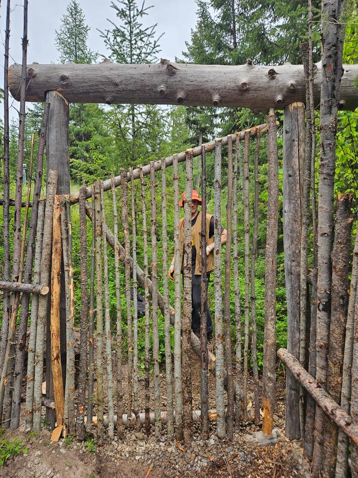 Bark park gate still need a latch and maybe more