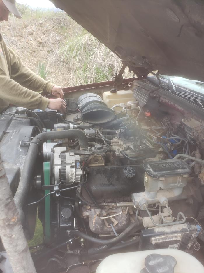 Engine repair mission