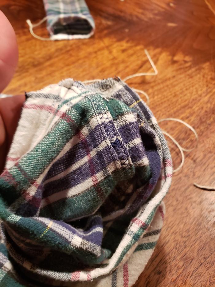 Practicing professional stitches