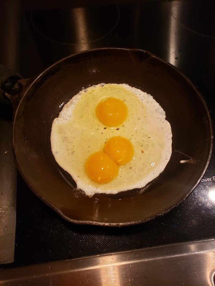 Double yolked dinner