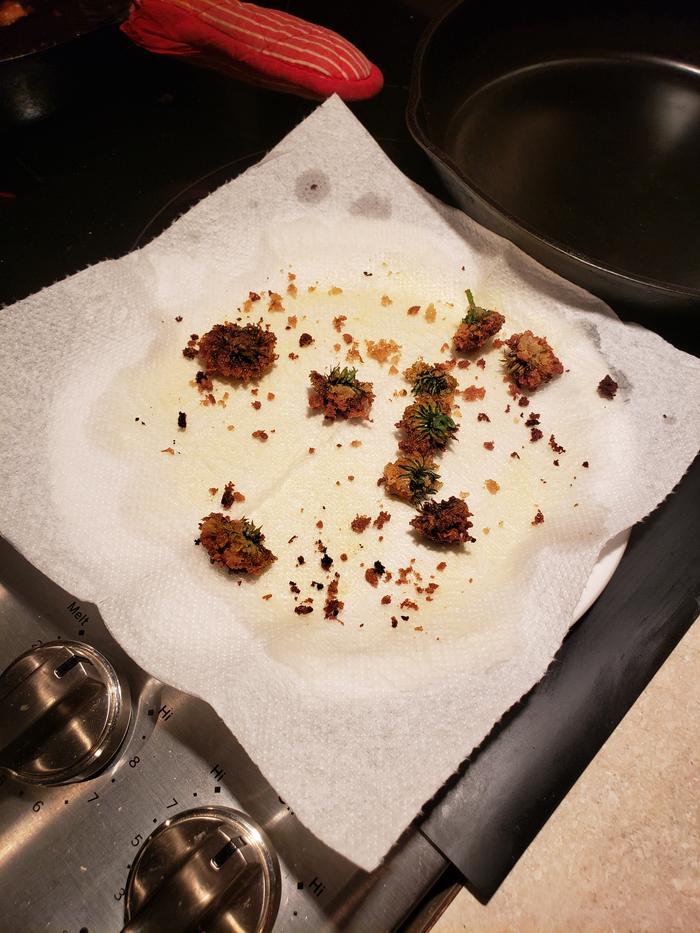 Dandelion fritters