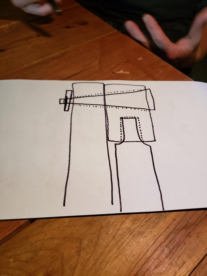 Gate hinge v1