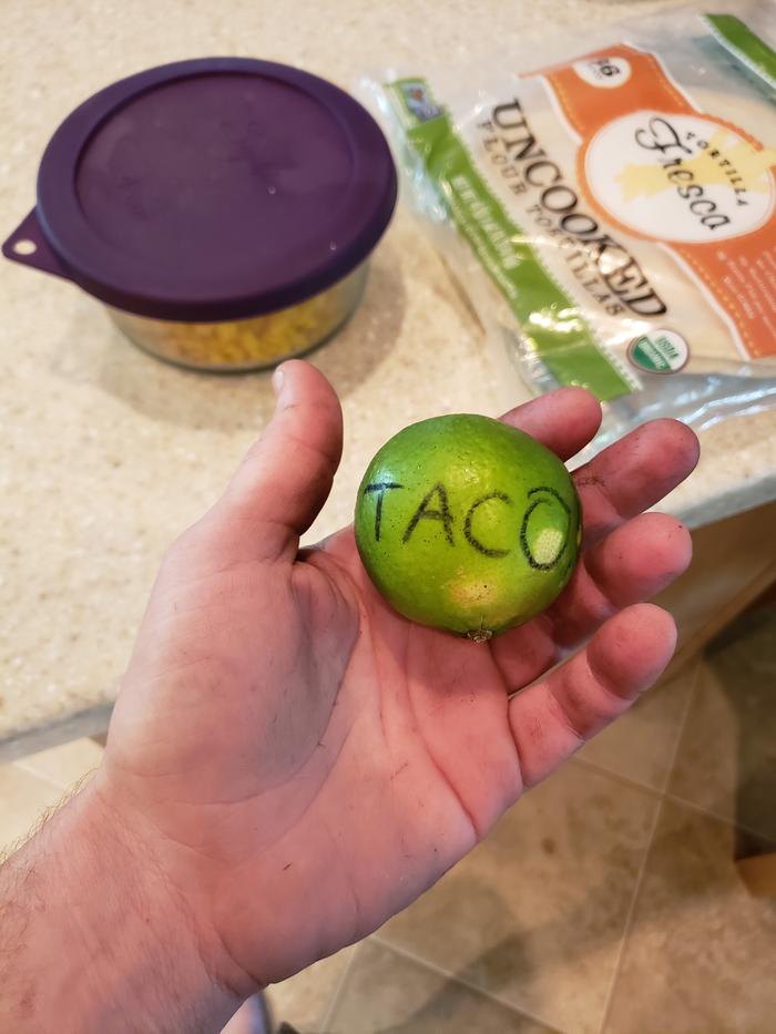 Let there be no mistaking the intentions for this lime