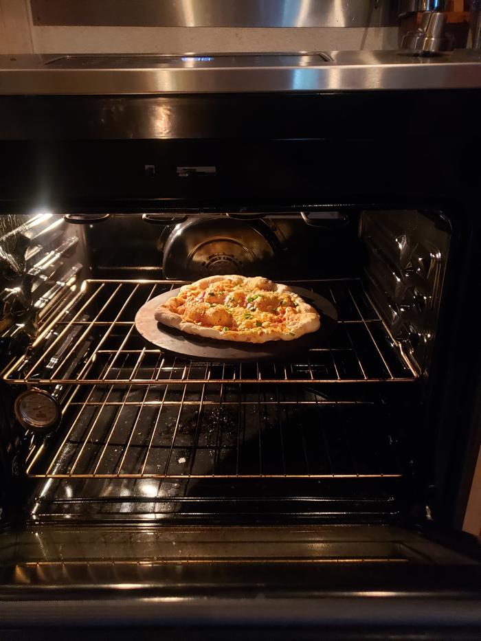 Baking the za