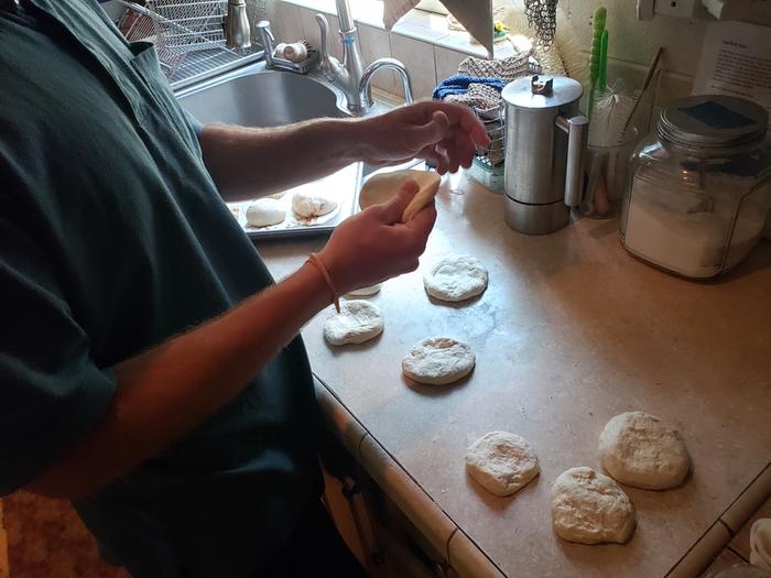 More dough shaping