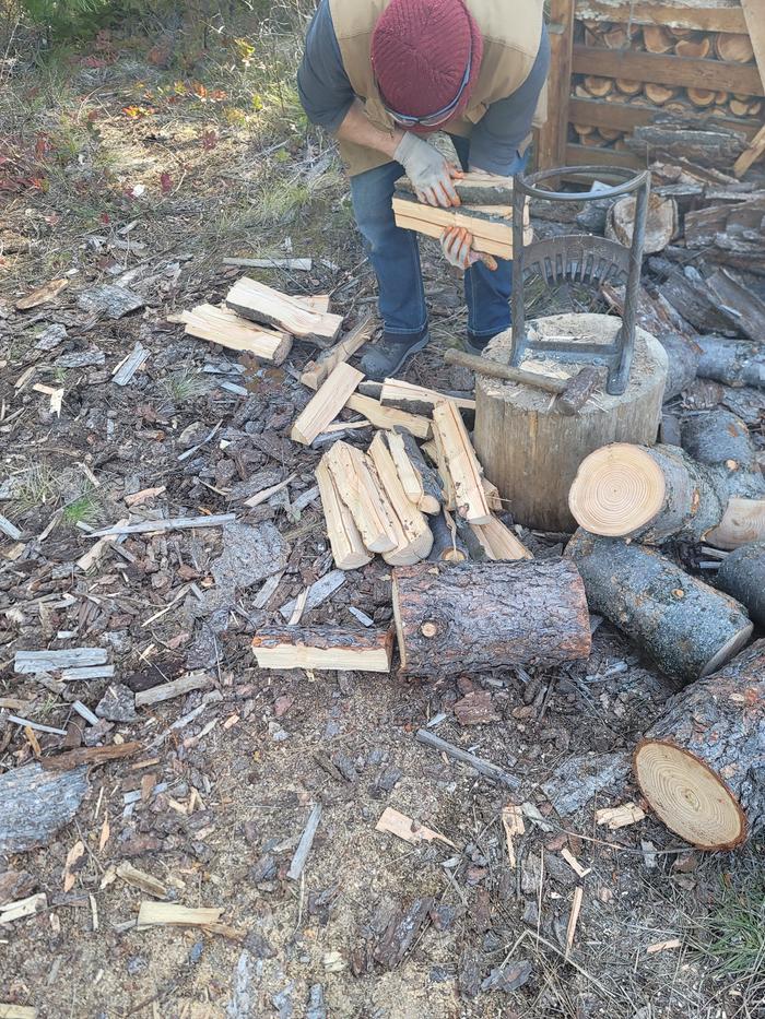 Gathering rocket fuel at the kindling kracker