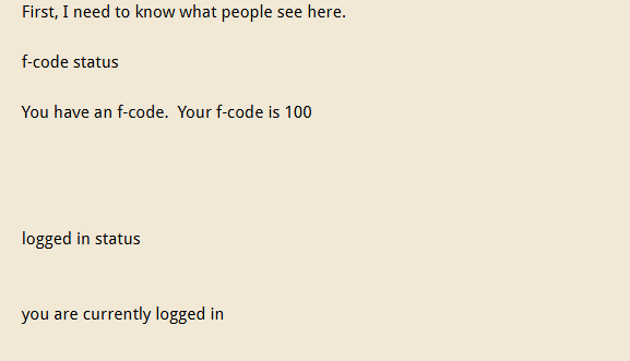 Somehow I lucked out with getting the F-Code of 100!