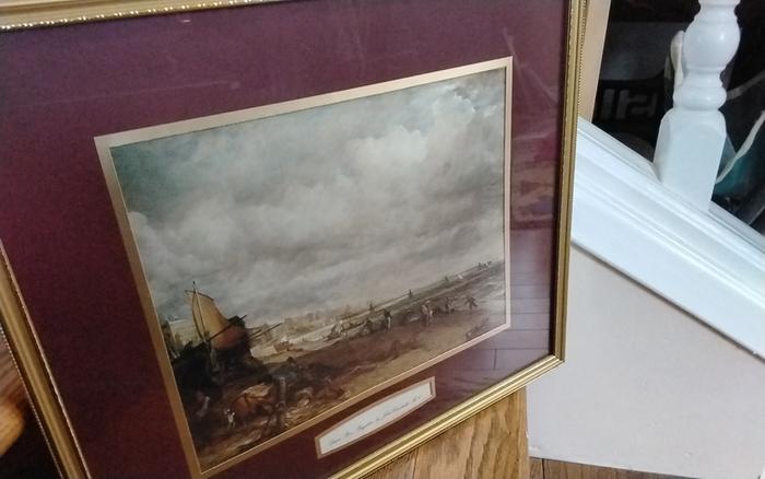 Framed john constable