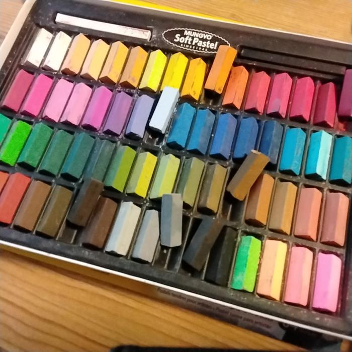 Mungyo half stick chalk pastels