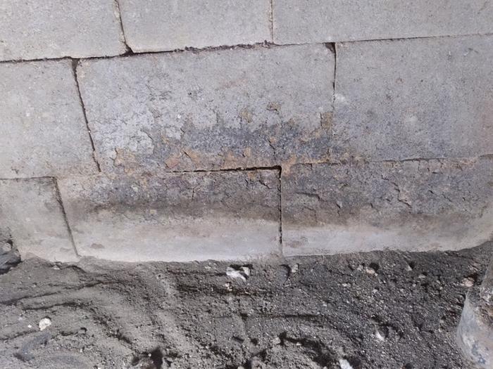 slightly degraded firebrick from a rocket mass heater