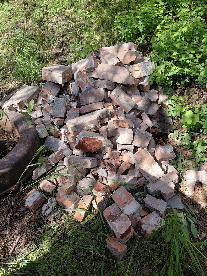 The rubble pile is growing.