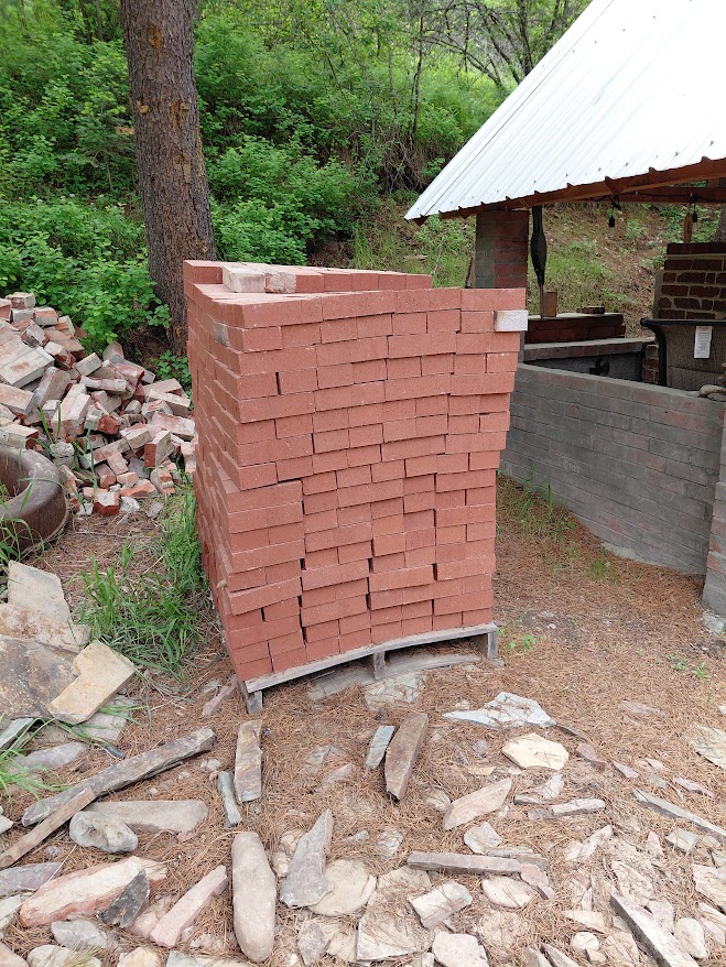 840 new clay bricks
