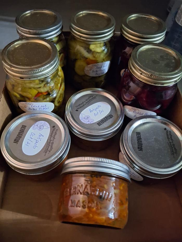 canned jars