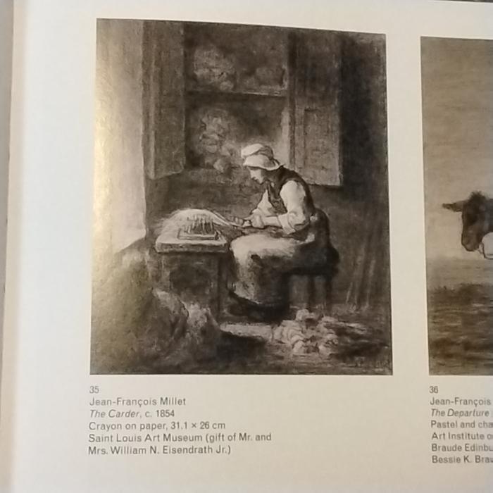 She isn't the carder by millet