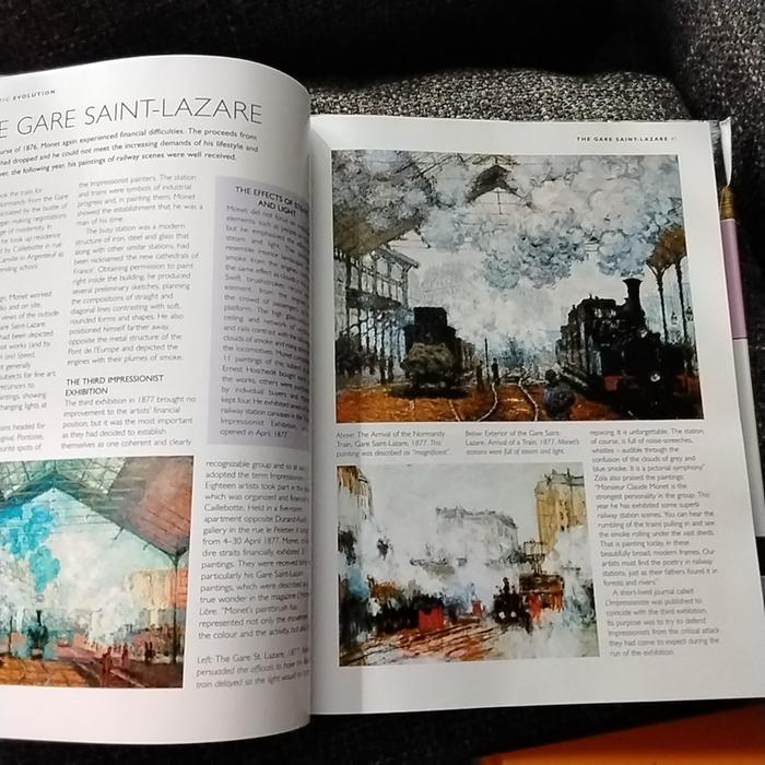 Not the best picture of monet gare